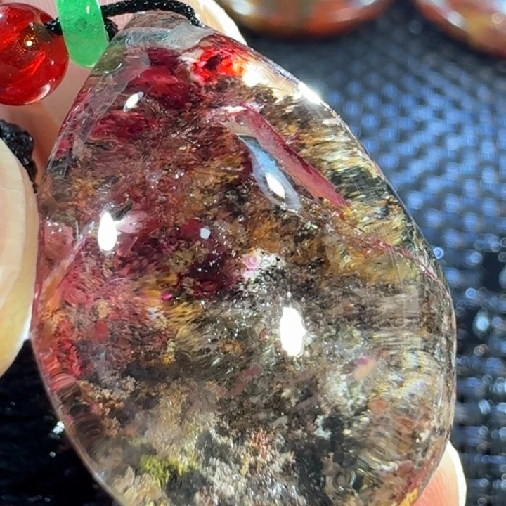 水晶吊坠(不含链)未镶嵌好****）