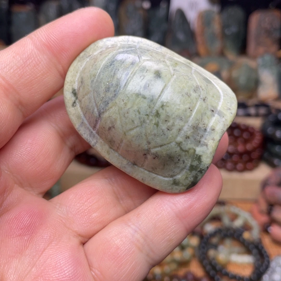 岫岩河磨玉（透闪石质玉）未镶嵌颈饰