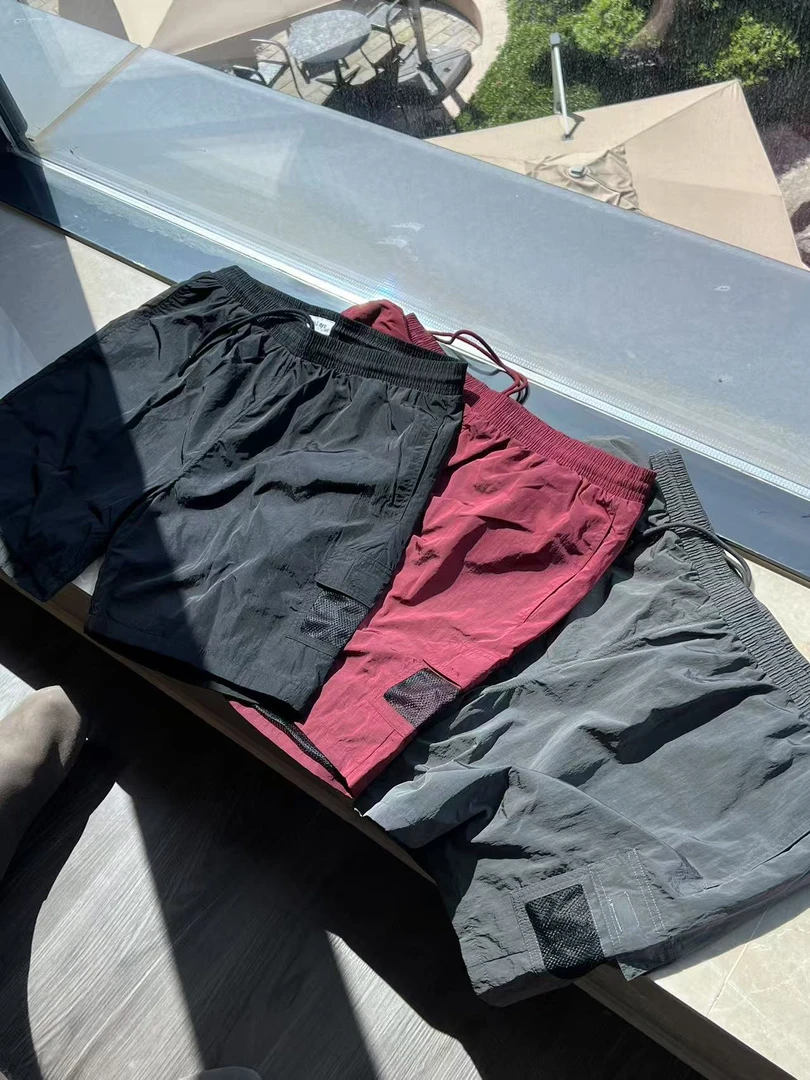 KE权利凝视 金属尼龙网眼短裤 夏日穿搭