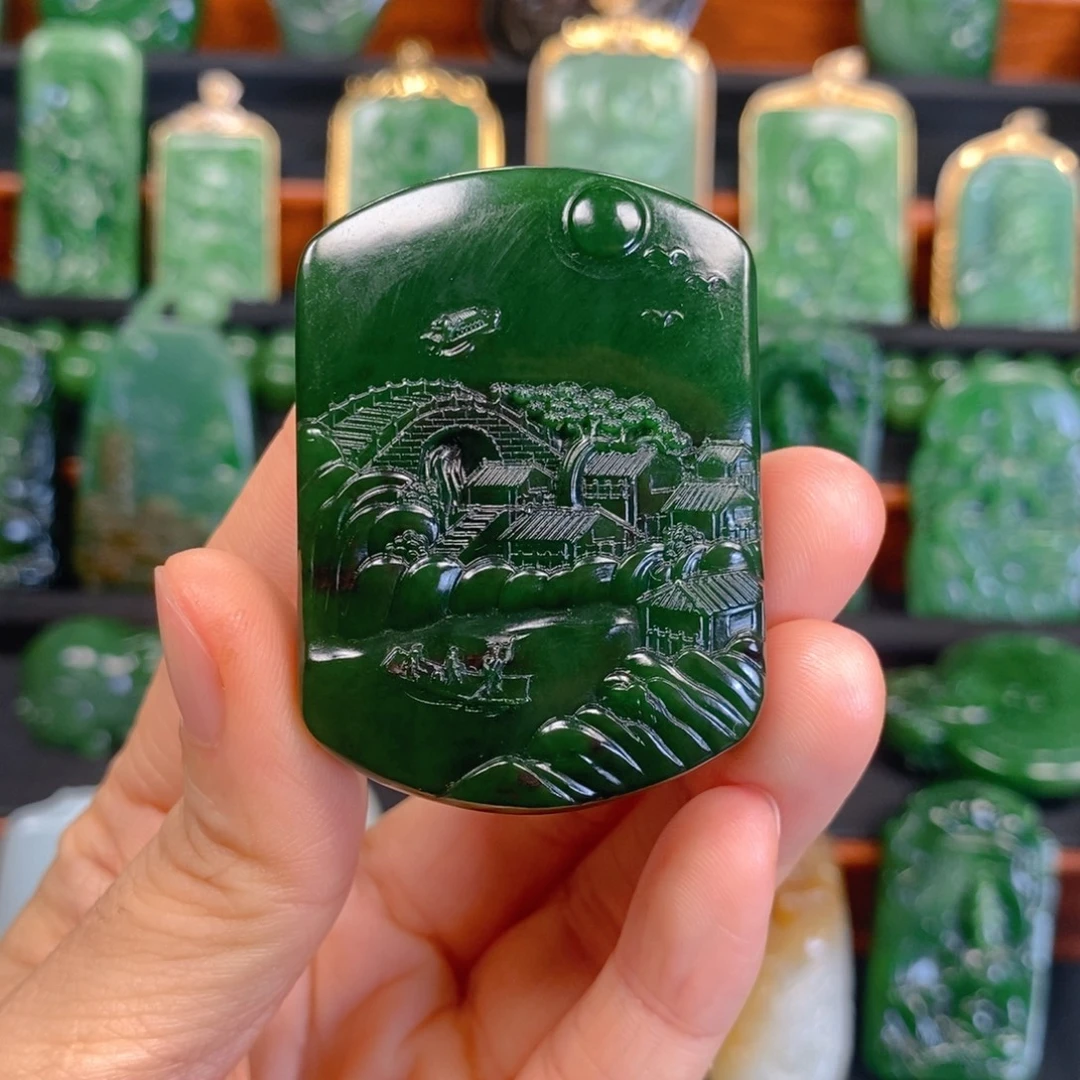 和田玉未镶嵌手串