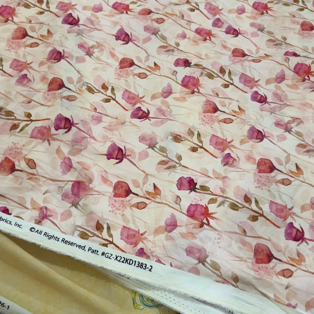 棉一米价纯棉60支微弹贡缎1.4米宽果子D