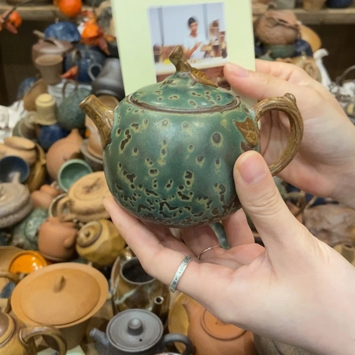 柴烧老岩泥高端茶器