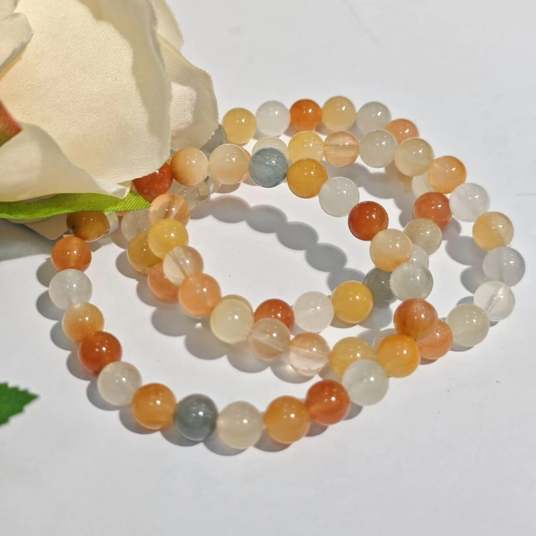 【书记甄选】彩兔毛单圈手链多样性发一件 约8mm XL6035