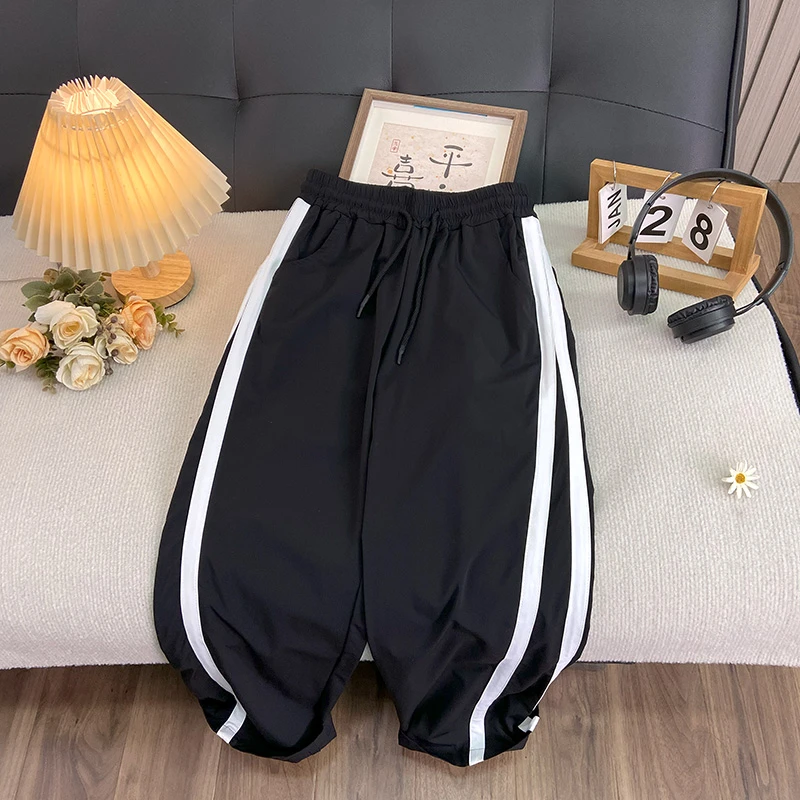 佑妈家童装 男女童运动裤 中大童薄款休闲长裤青少年春夏款