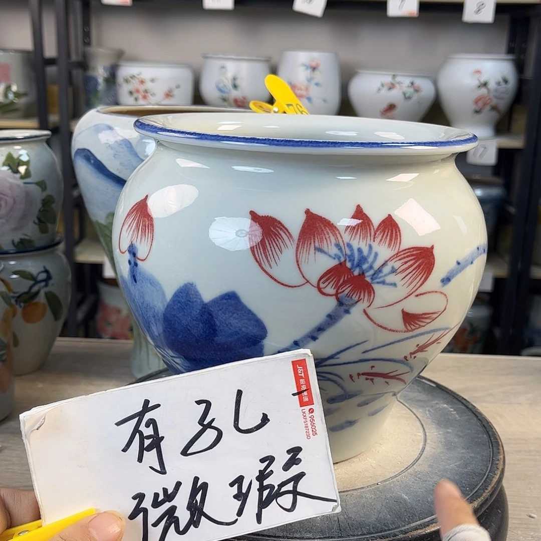 罐1xc景德镇陶瓷花盆