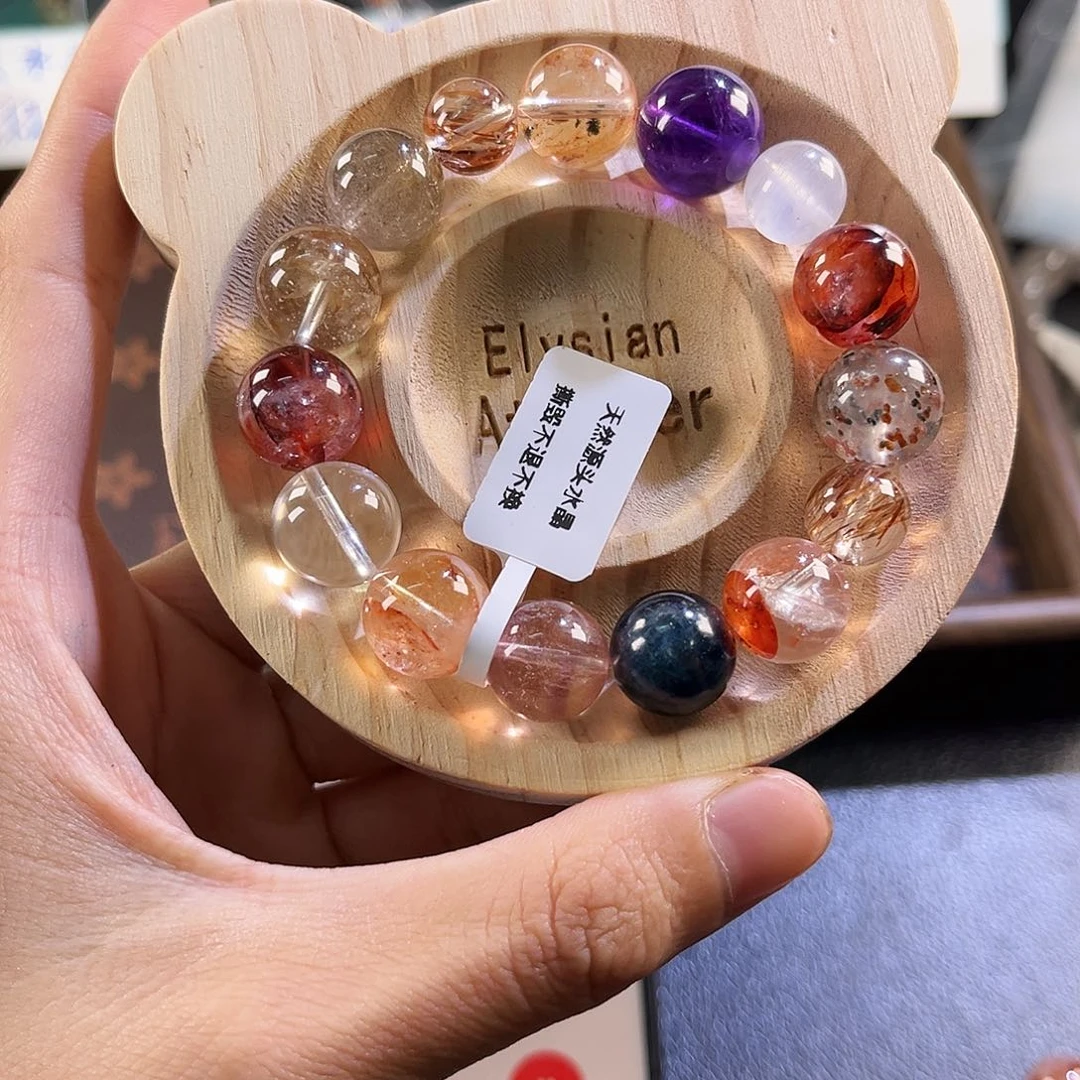 水晶手链未镶嵌设计款13mm