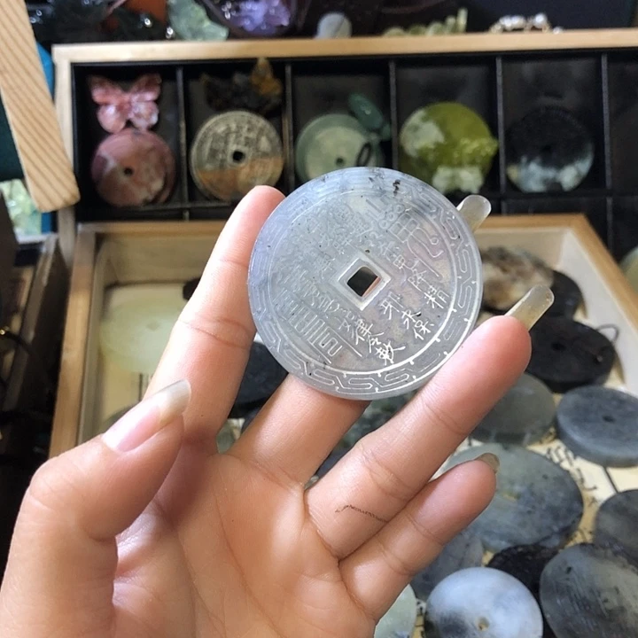 岫玉未镶嵌岫玉挂件