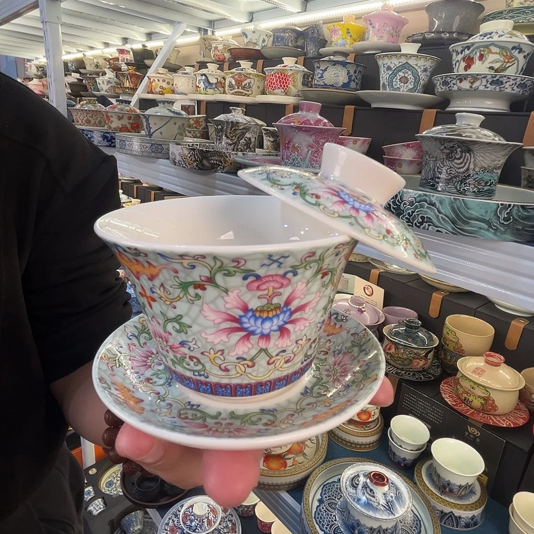 这些盖碗面很漂亮！！！！