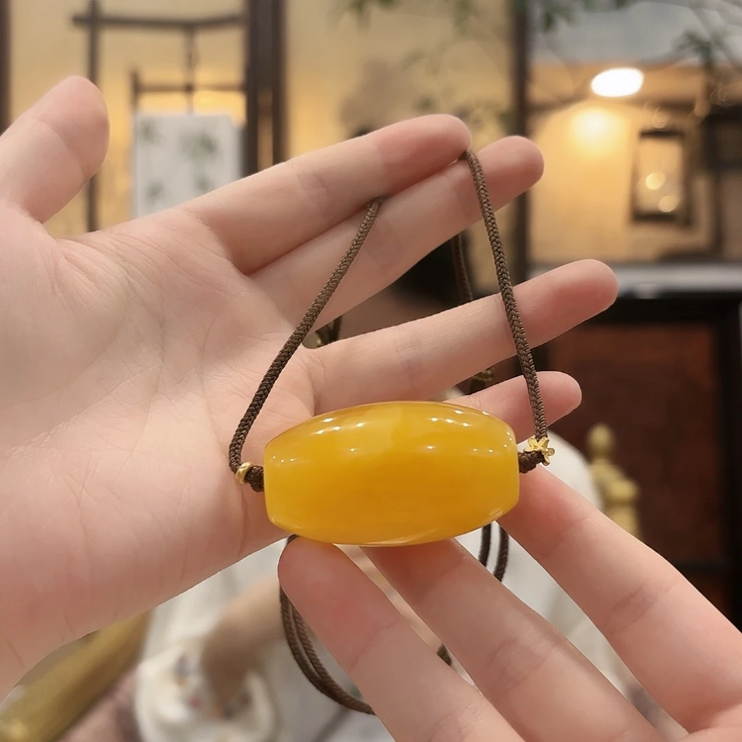 蜜蜡颈饰未镶嵌颈饰