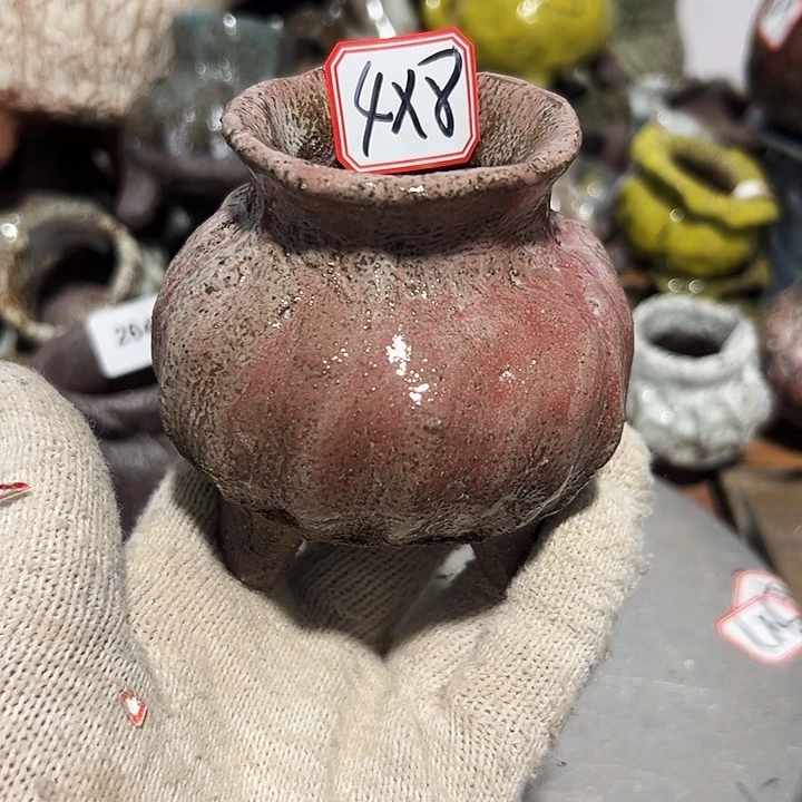 粗陶花盆制作就这样的