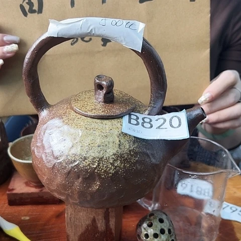 雷州窑一把手830煮水壶