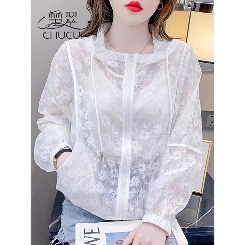 2561蕾丝防晒外套