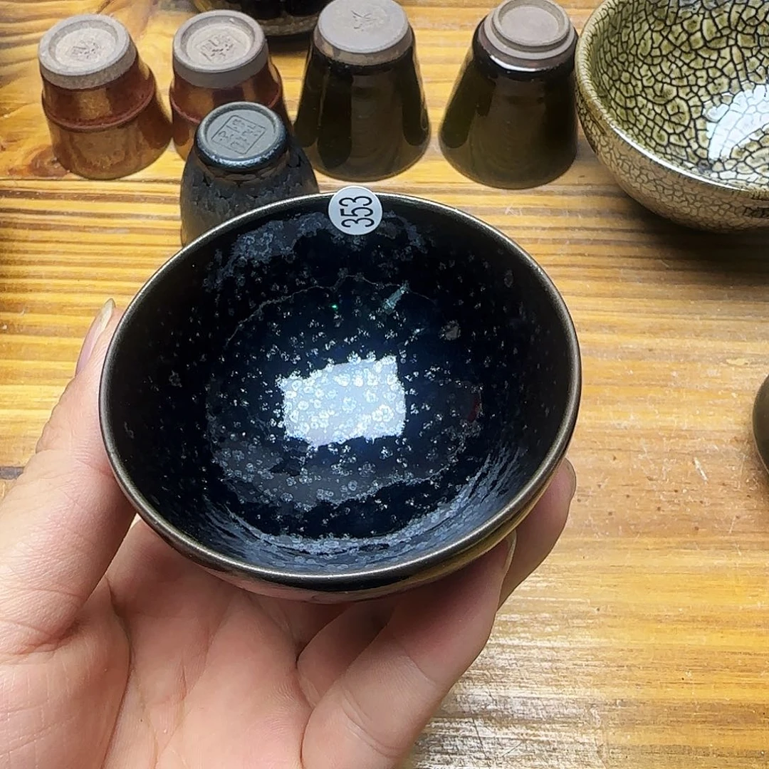 钓***叟茶盏建窑建盏茶器