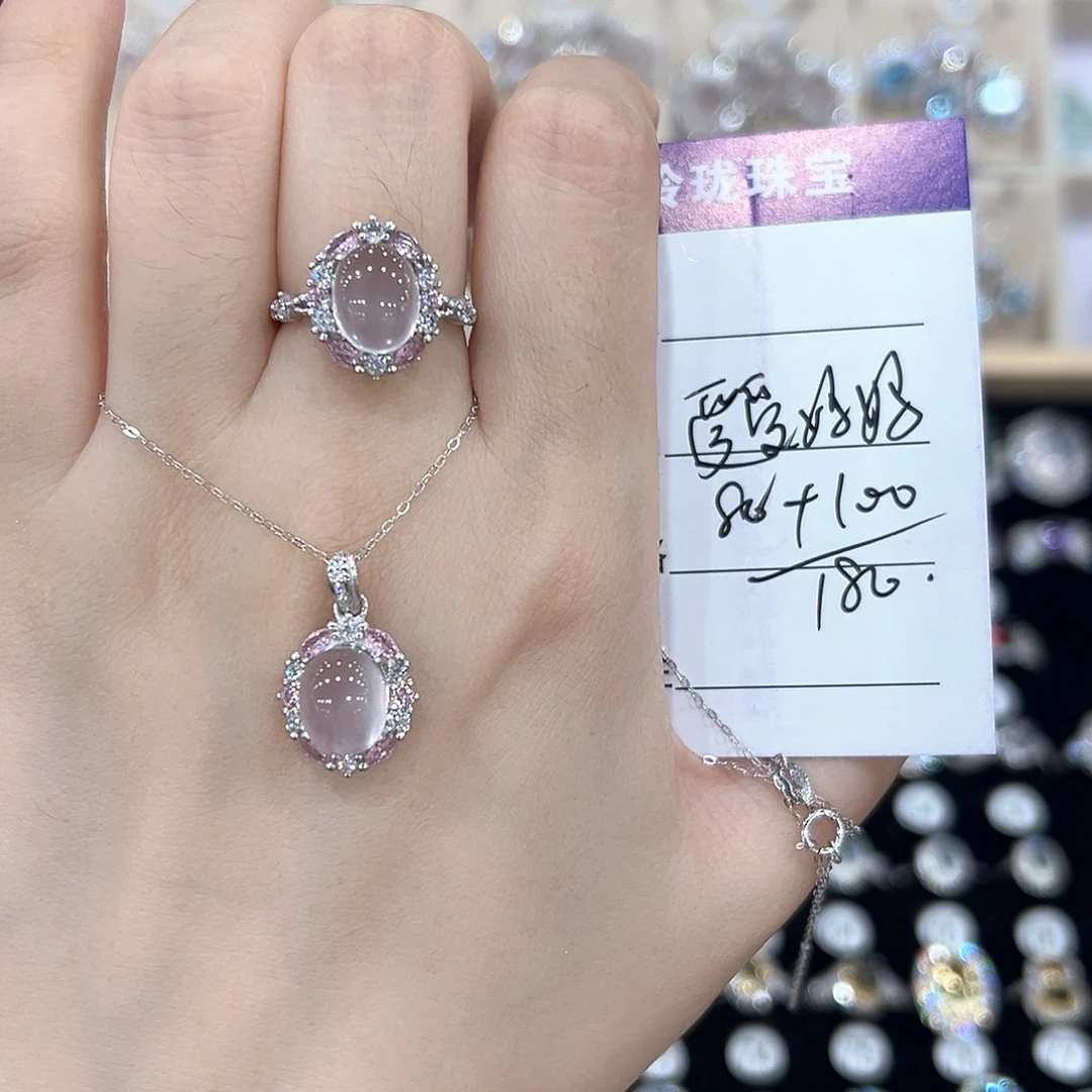 爱****黄晶戒指银S925镶嵌戒指