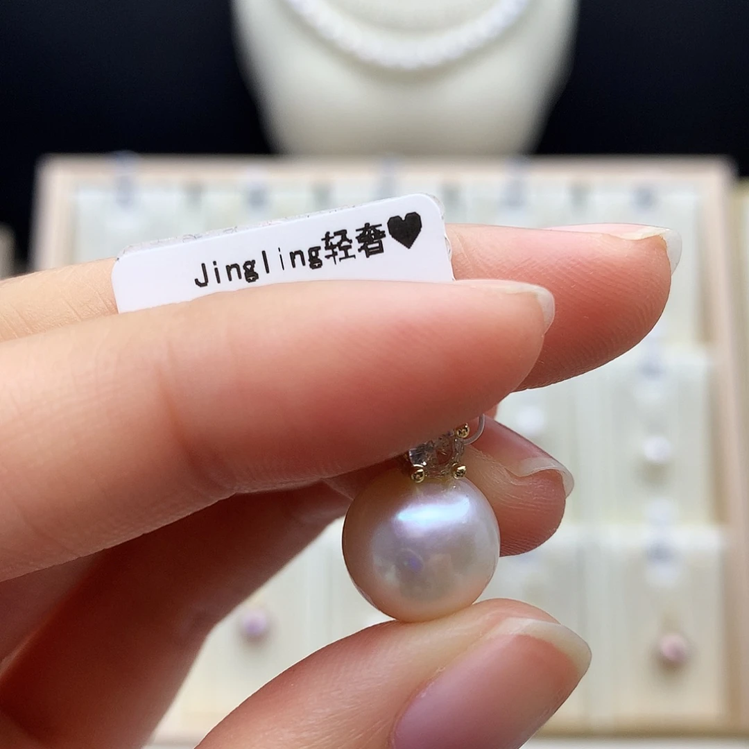 颈饰淡水珍珠合金