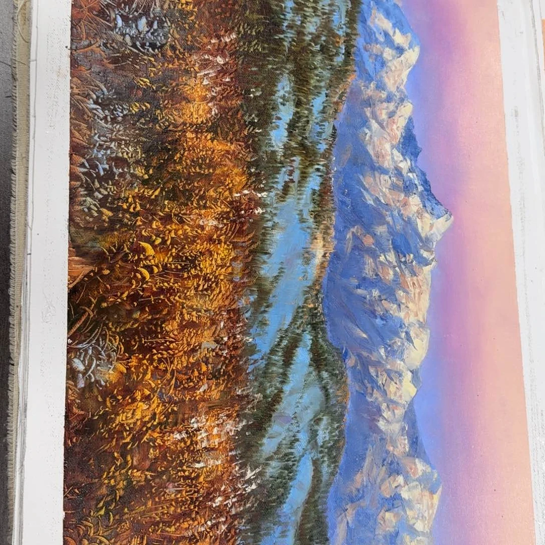 油画你在我心里是个什么