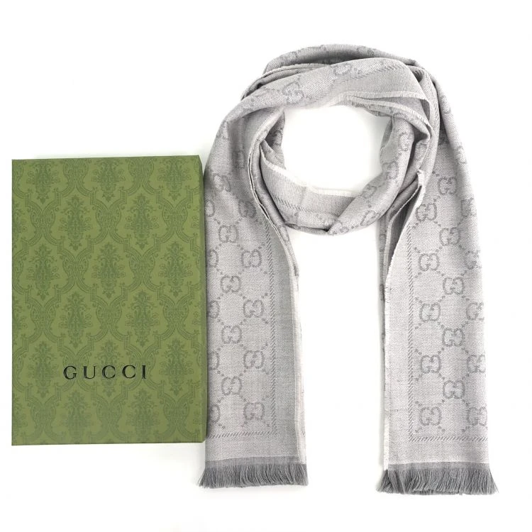 古驰/围巾/未使用/羊毛/[251206ZC0002]