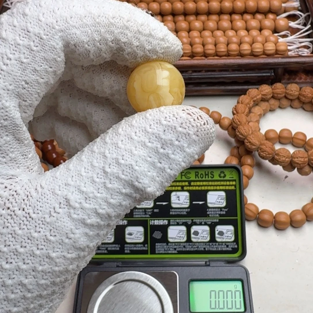 核桃手串/手链猴头配饰小蜡