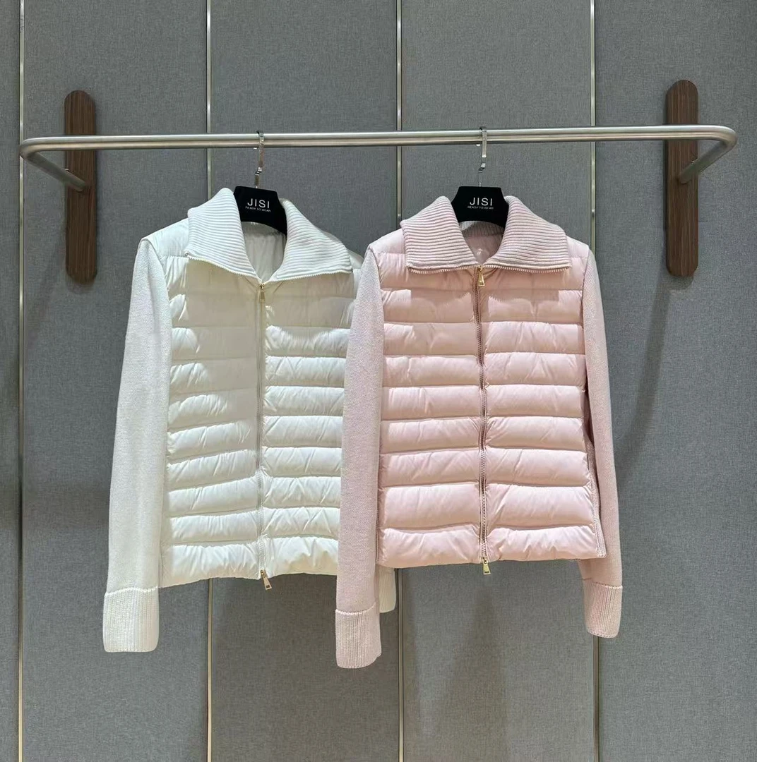 JISI MO+ 两色拼接羽绒服外套-YR25842A