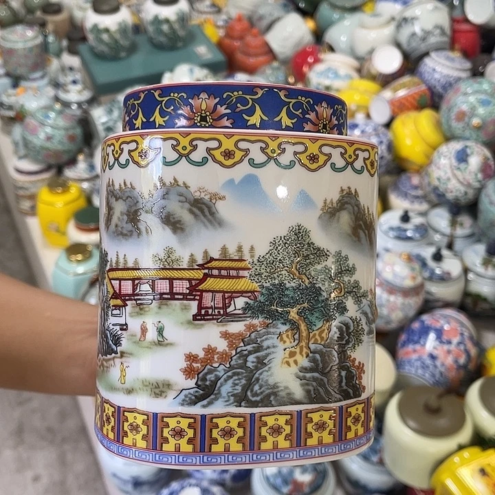 陶瓷罐茶叶罐密封罐