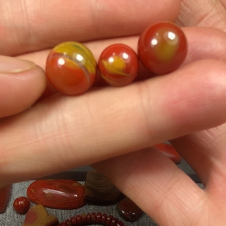 五***夏未镶嵌南红玛瑙挂件