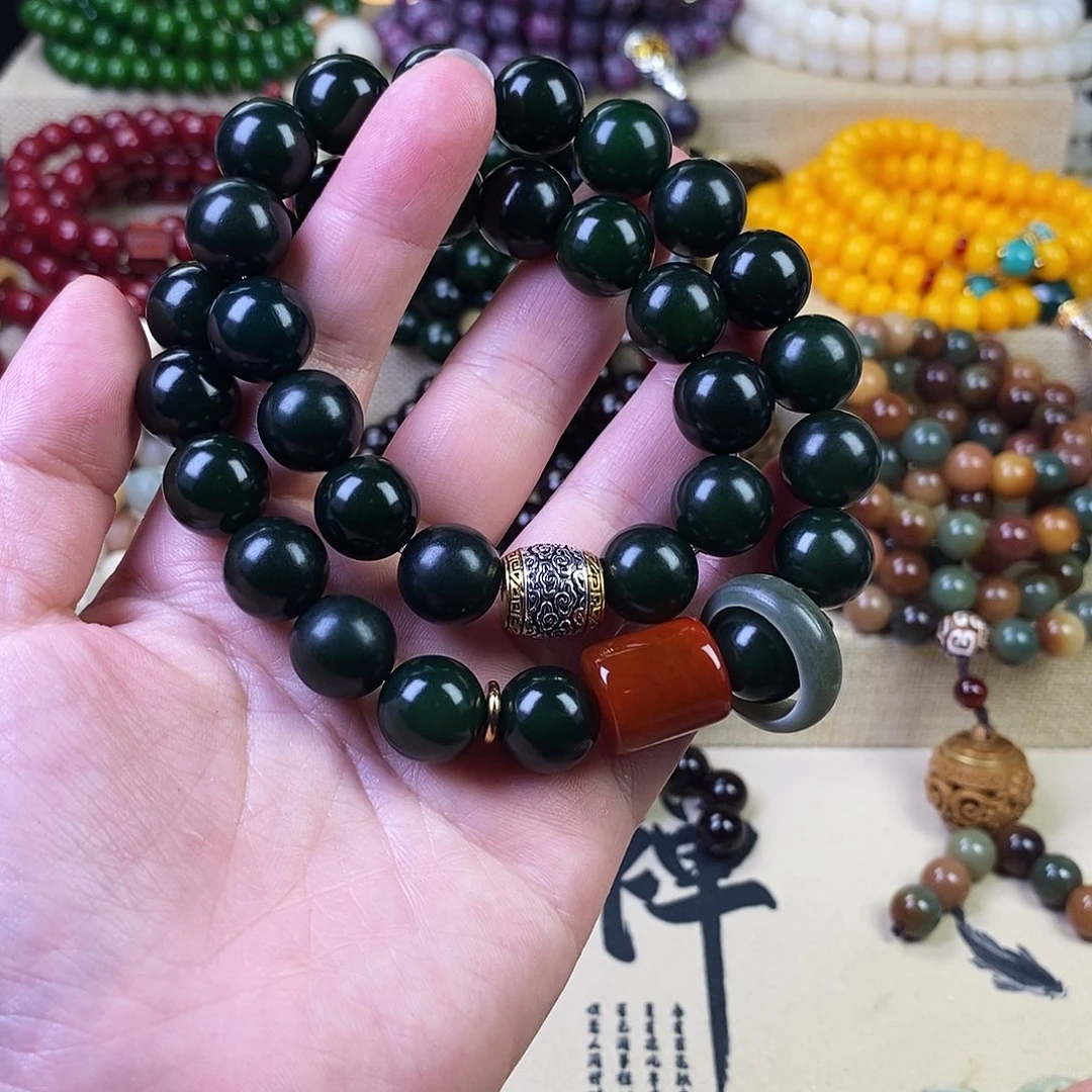 白玉菩提手串菩提