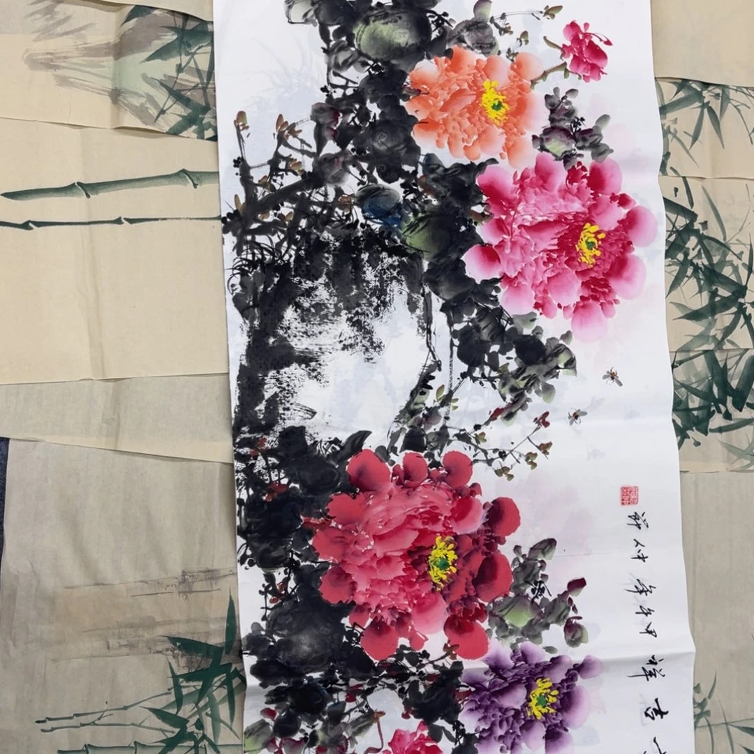 国画纯手绘作品图