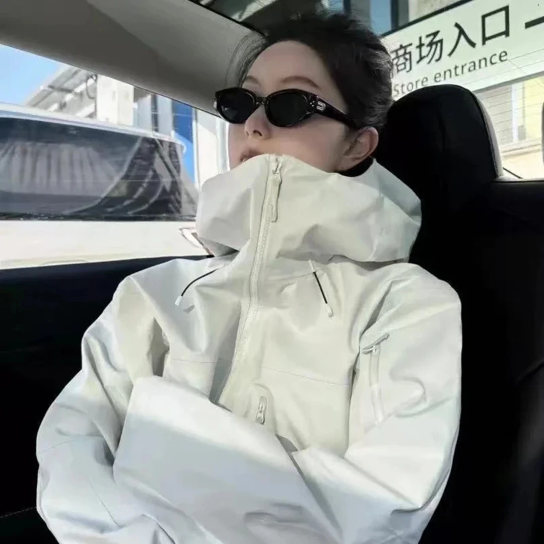 顶配全溢胶 V7代户外硬壳防风防水男女情侣款冲锋衣外套登山服