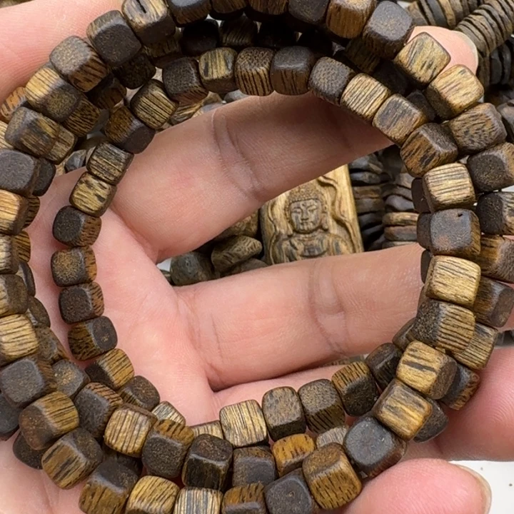 沉香手串张勺子手串18克加