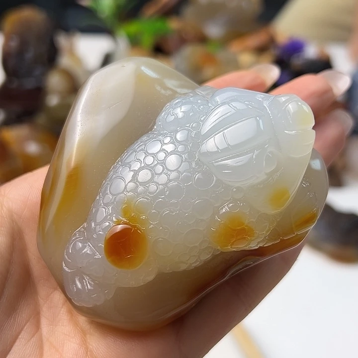 玛瑙/玉髓颈饰合金