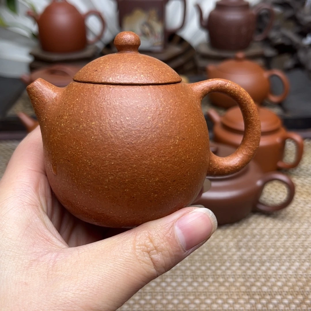 也***了紫砂茶壶微瑕全手150毫升左右