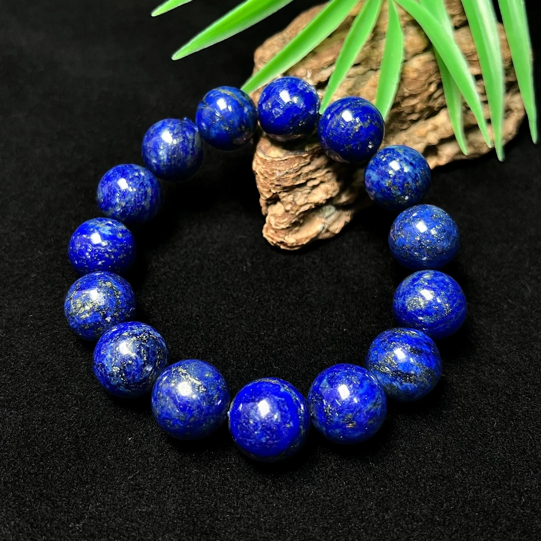 天然阿富汗青金石手串7-14mm 合集   FX-6637