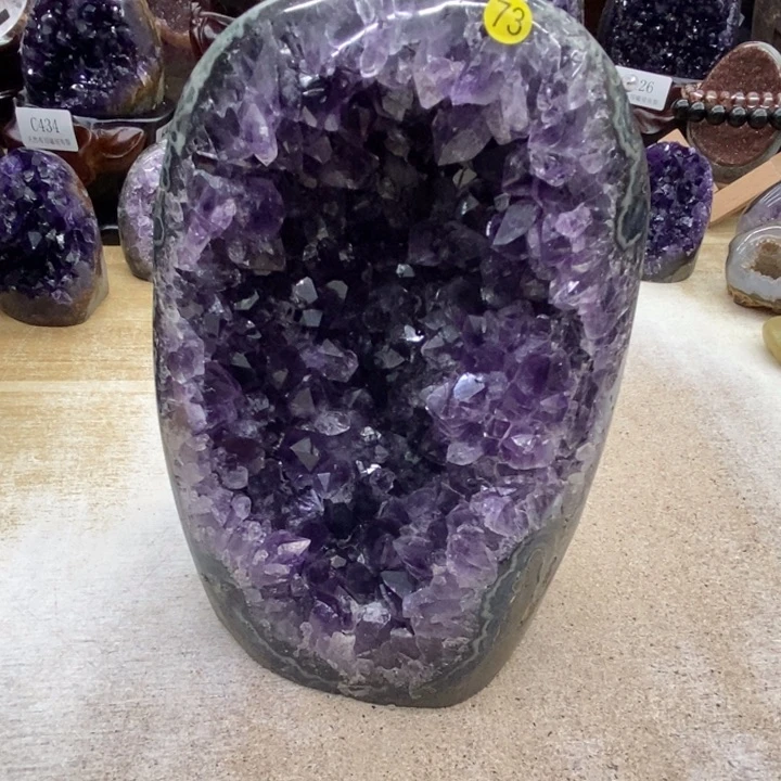 紫晶大型摆件（非配饰）未镶嵌