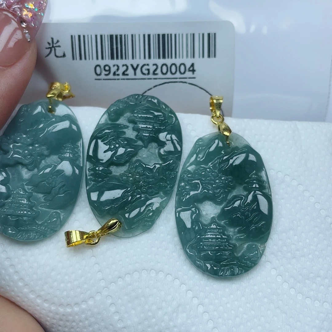 吊坠(不含链)未镶嵌翡翠