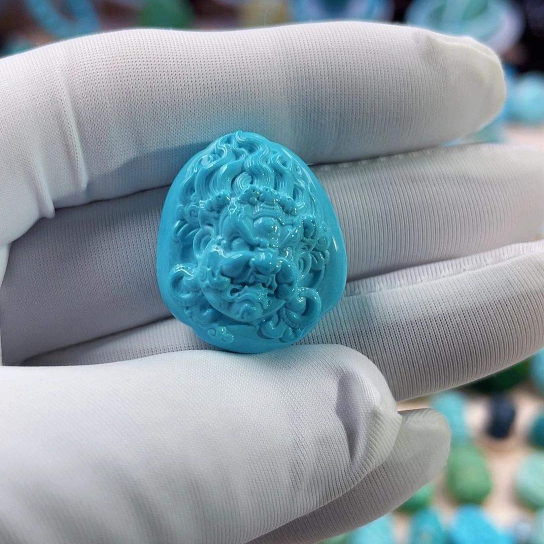 绿松石珠宝奇石未镶嵌