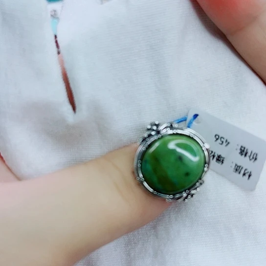 悦***未镶嵌绿松石珠宝奇石