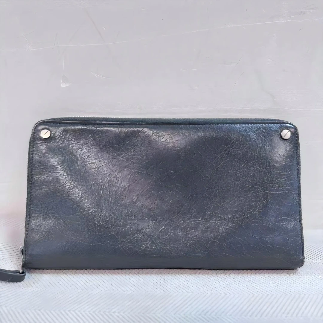 95新 Balenciaga/巴黎世家 06-27专柜价6500长款拉链钱包