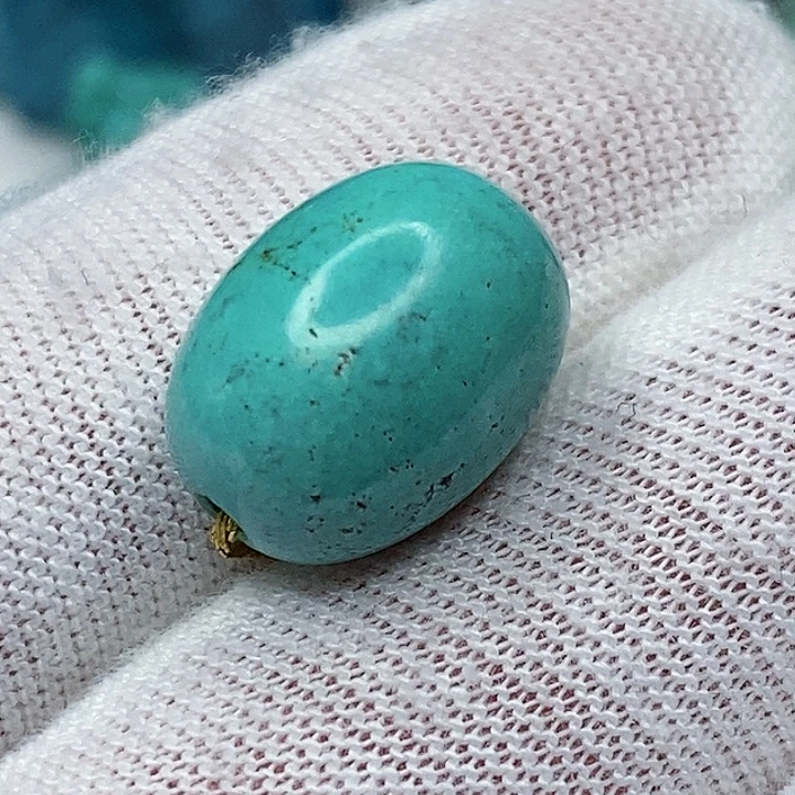 绿松石未镶嵌天然原矿 地大质检