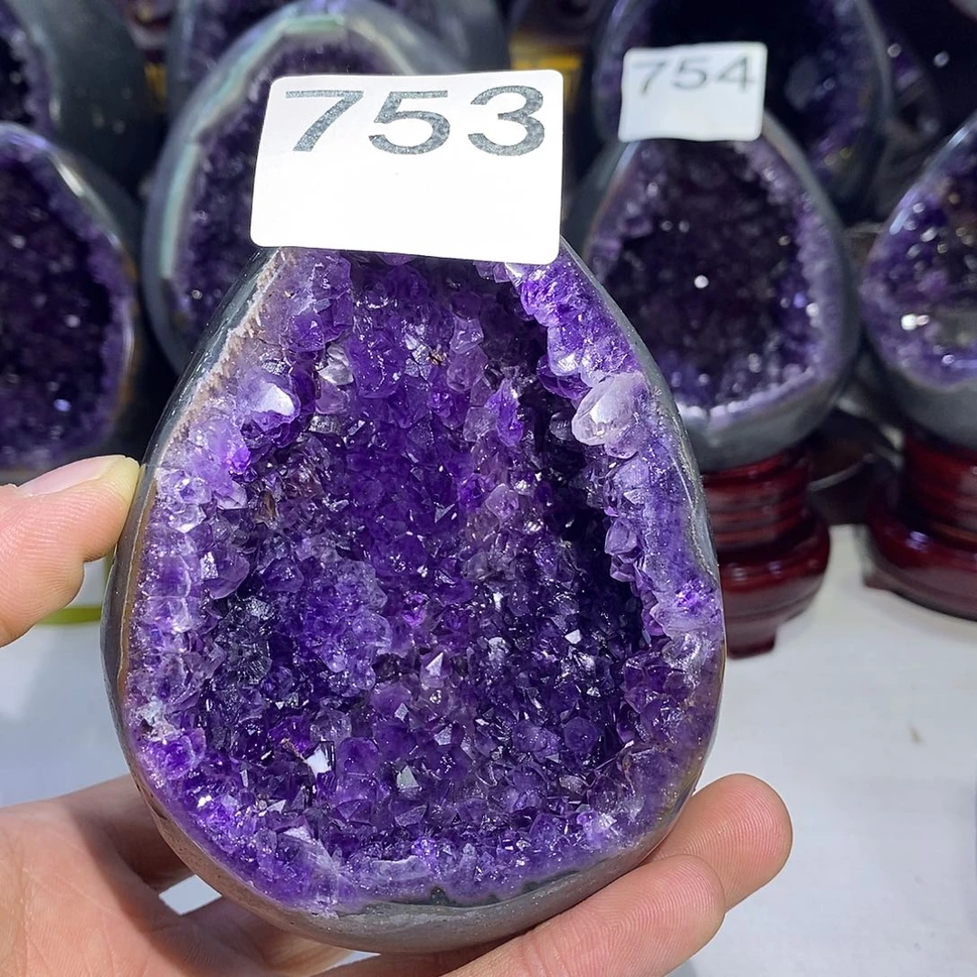 未镶嵌珠宝半成品紫晶