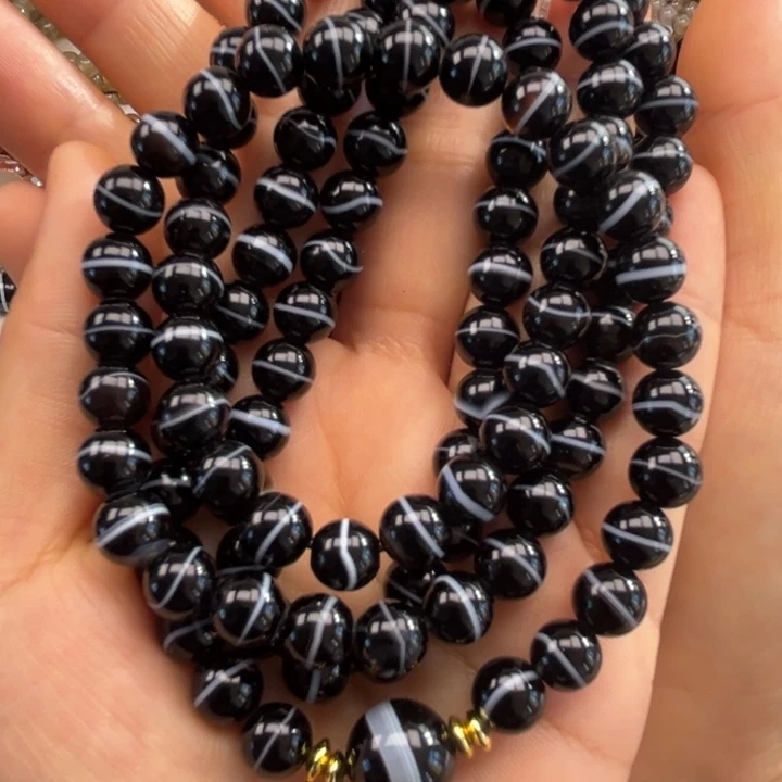 玛瑙/玉髓未镶嵌手链