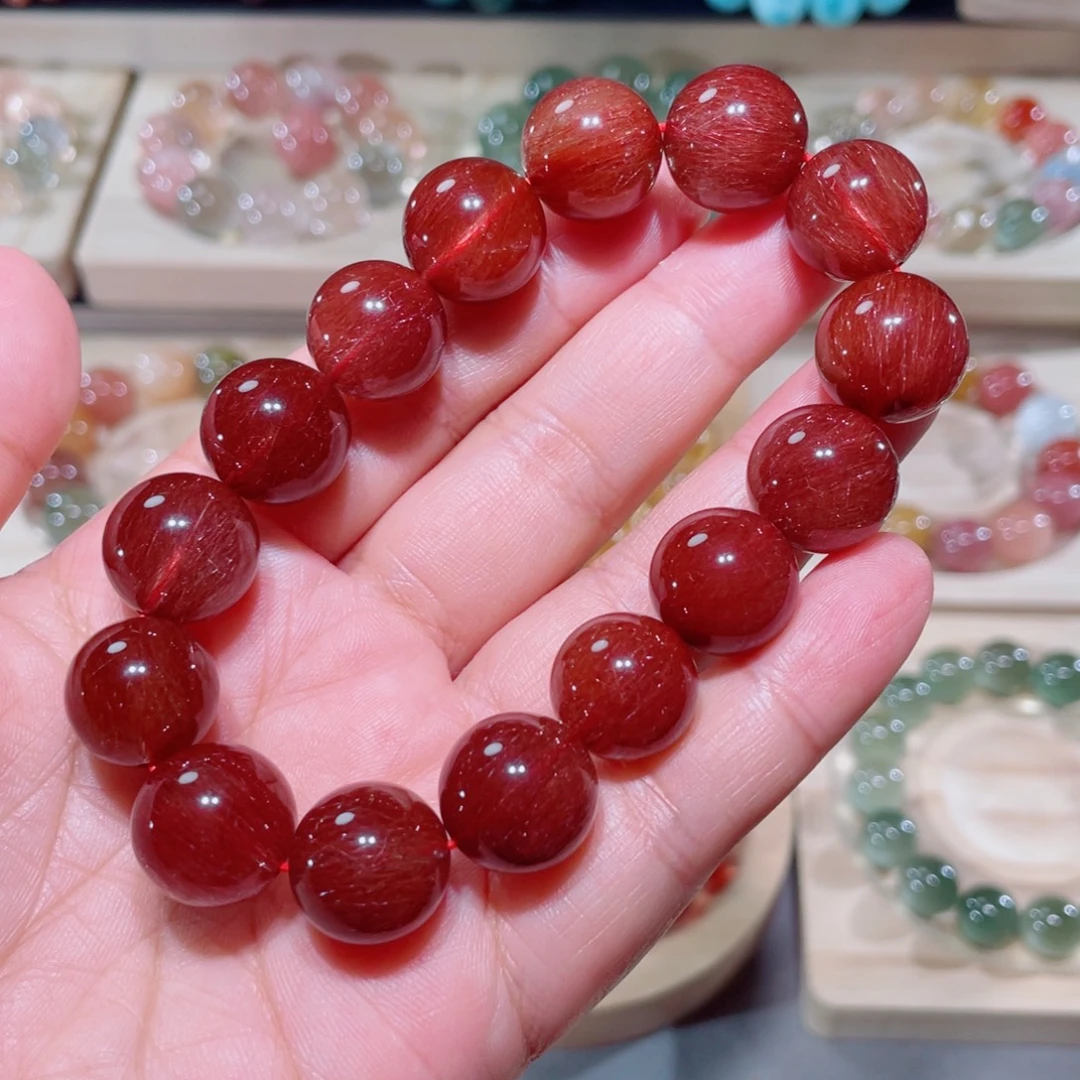 水晶手链未镶嵌发晶手链