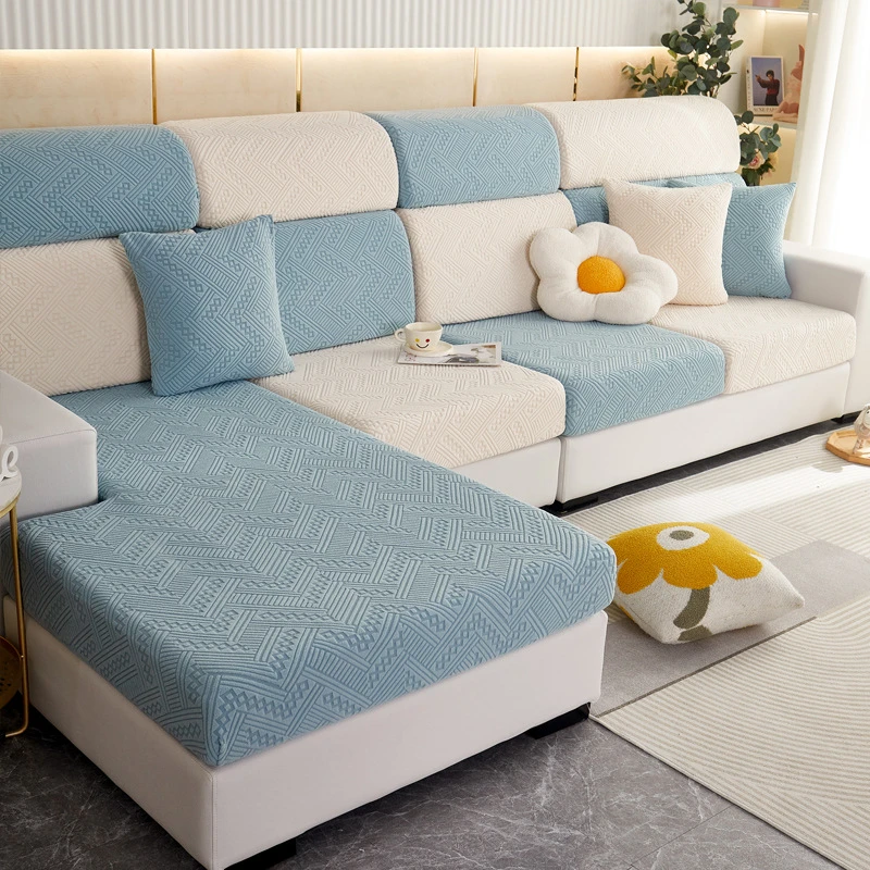 四季通用沙发套罩全包多用套懒人弹力沙发坐垫子全盖布巾简约现代