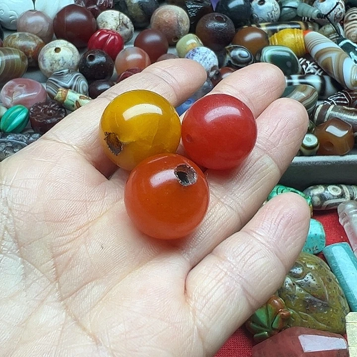 简***盖玛瑙/玉髓未镶嵌颈饰