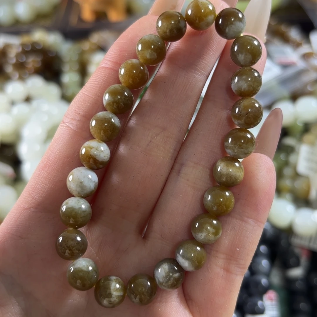 和田玉未镶嵌手链224