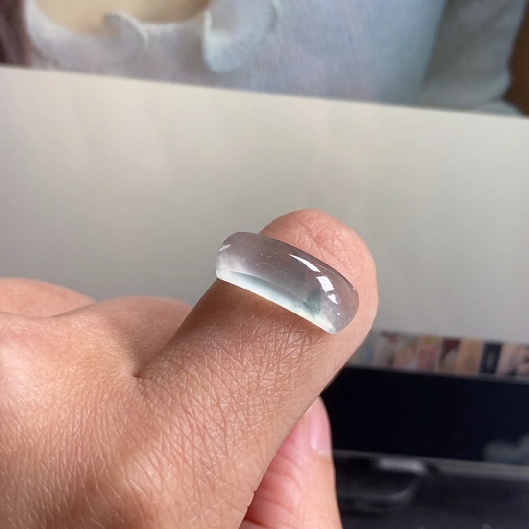 翡翠颈饰未镶嵌天然缅甸A货翡翠