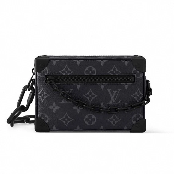99新 LouisVuitton/路易威登  lv 黑武士 链条斜挎包 （13944）
