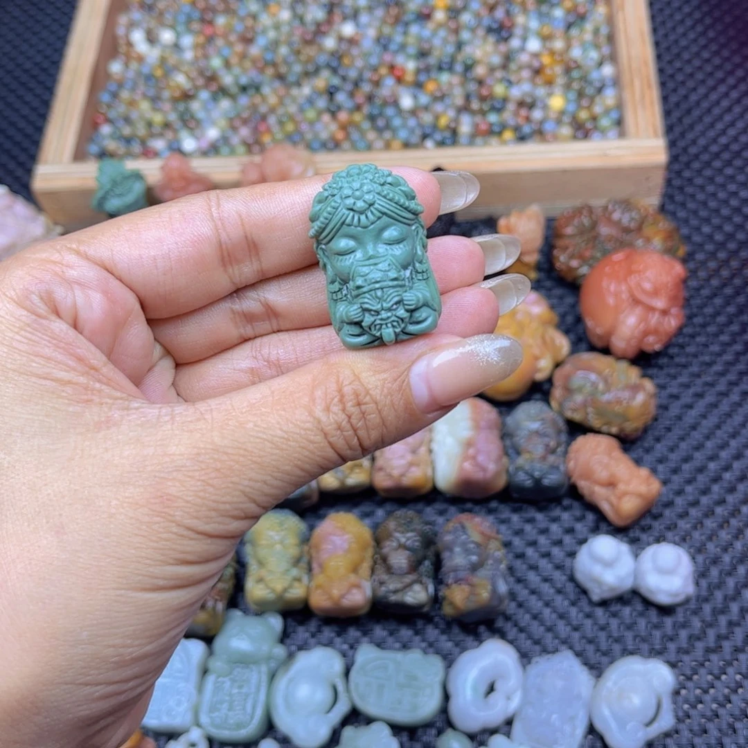 石英质玉未镶嵌吊坠(不含链)悠*