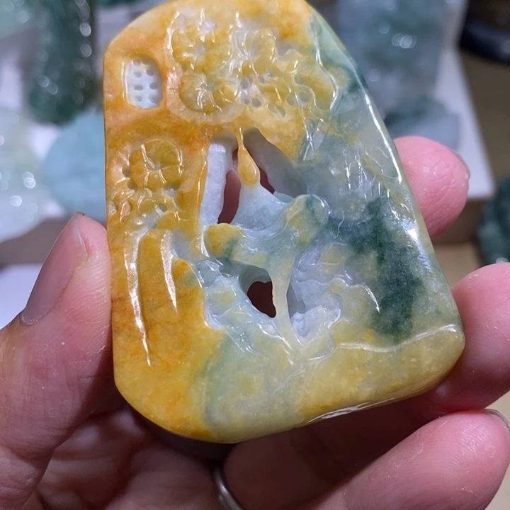 【闪购商品】颈饰未镶嵌翡翠观音