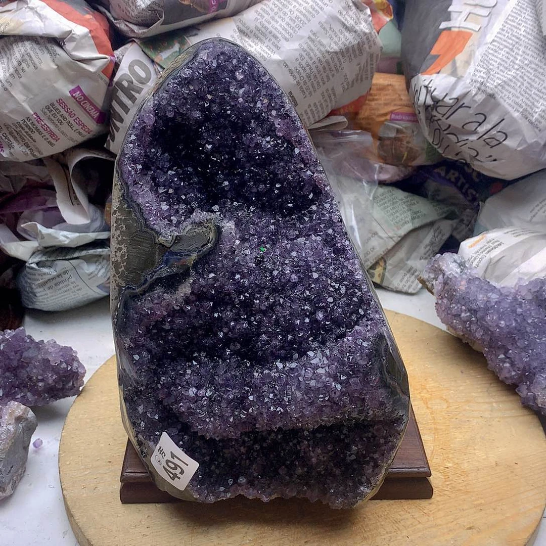 紫晶大型摆件（非配饰）未镶嵌