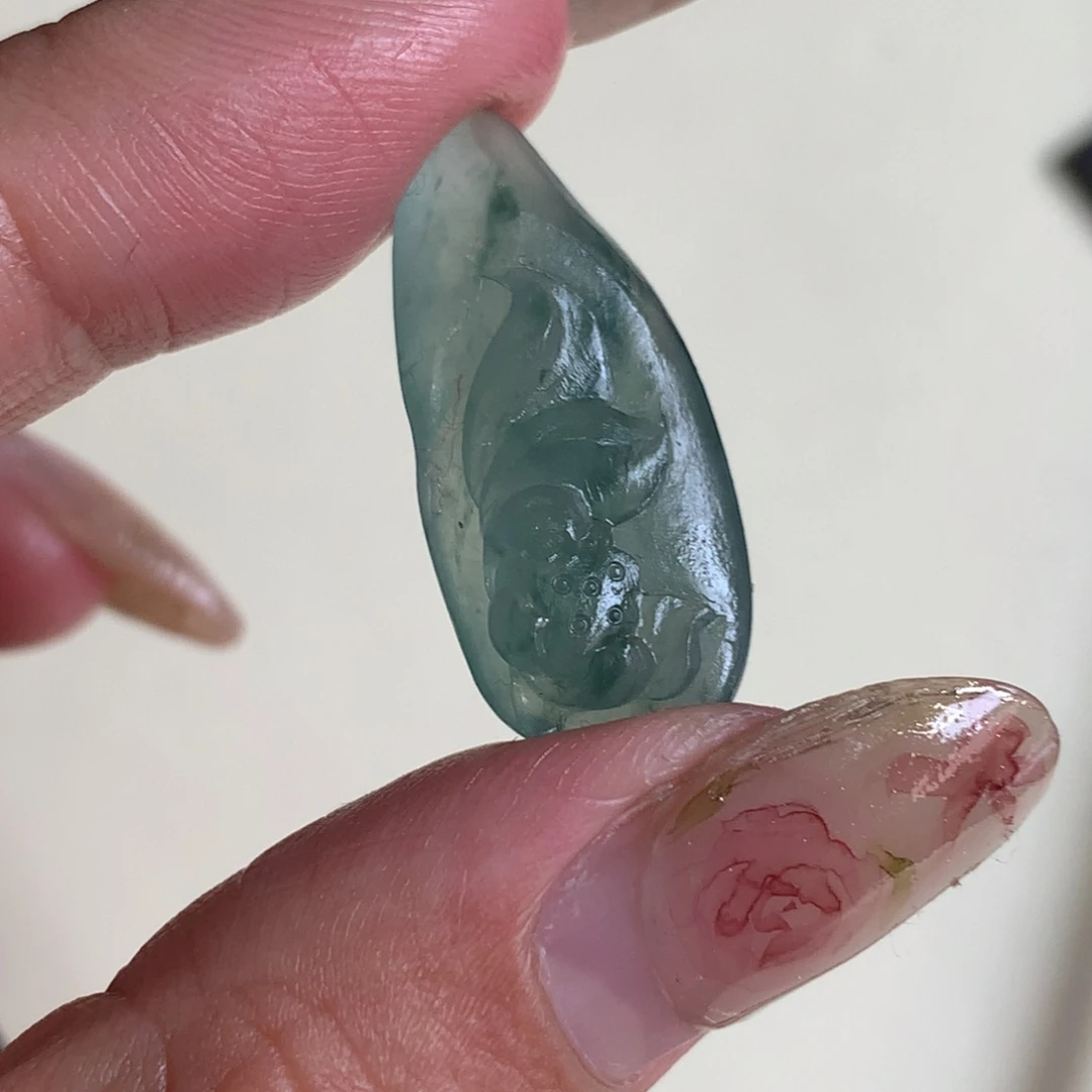 定制翡翠未镶嵌莲花